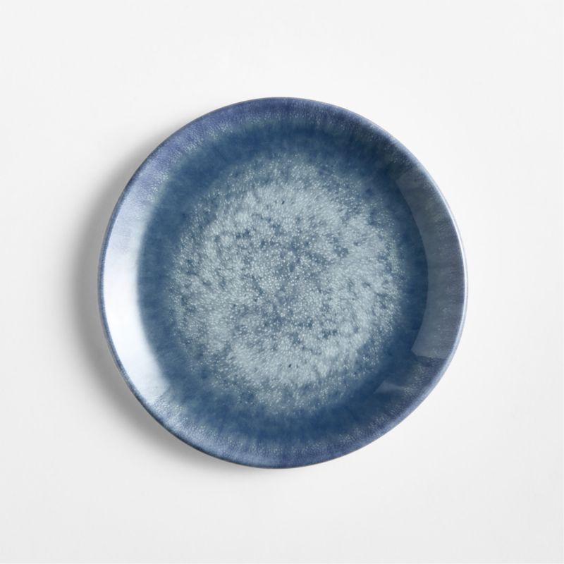 Viewing product image Saltwater Reactive Glaze Melamine Salad Plate - image 1 of 5