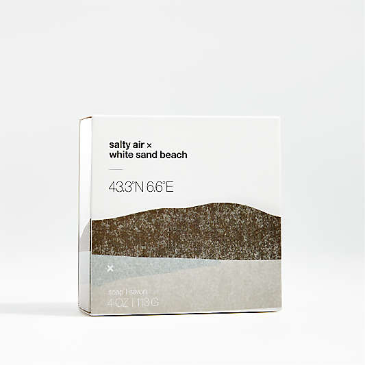 Salty Air and White Sand Beach Scented Bar Soap