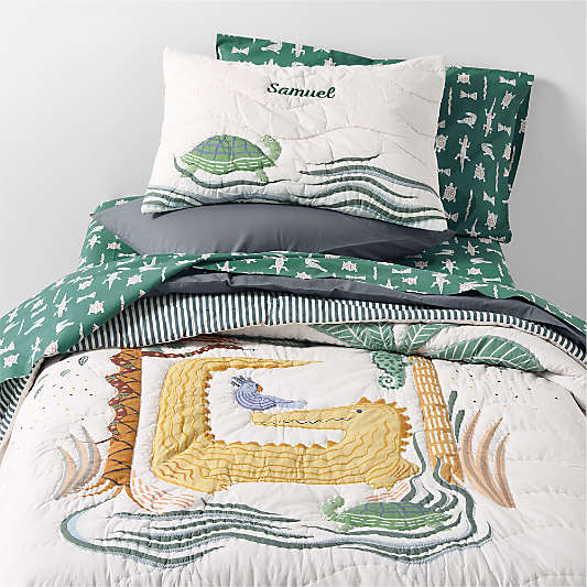 Samba Organic Cotton Kids Quilt Bedding Set
