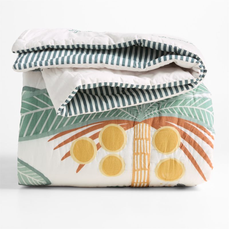 Samba Organic Cotton Kids Full/Queen Quilt - image 1 of 9