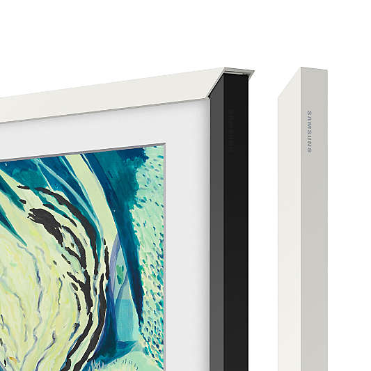 Samsung The Frame 55" Bezel in Modern White