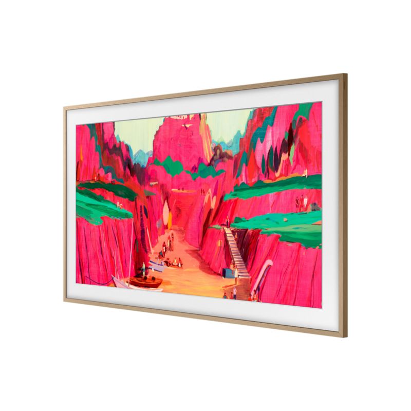 Samsung The Frame 65" Bezel in Modern Teak - image 3 of 5