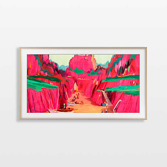 Samsung The Frame 65" Bezel in Modern Teak