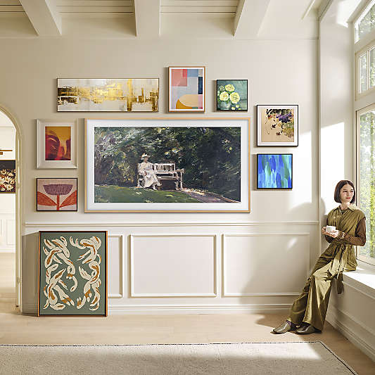 Samsung The Frame 55" Bezel in Modern Teak