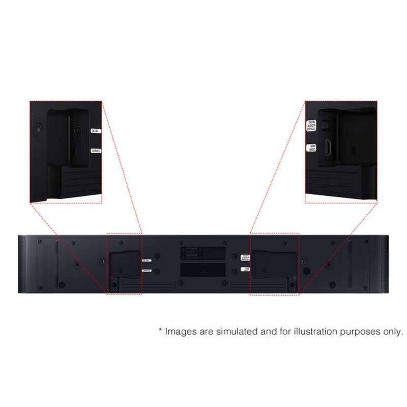 Samsung S-Series All-in-One 5.0 ch. Wireless Soundbar with Q-Symphony - image 7 of 8