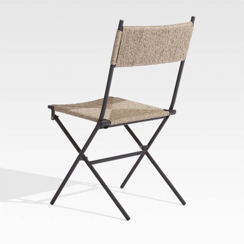 San Onofre Folding Outdoor Wicker Dining Chair - image 8 of 12