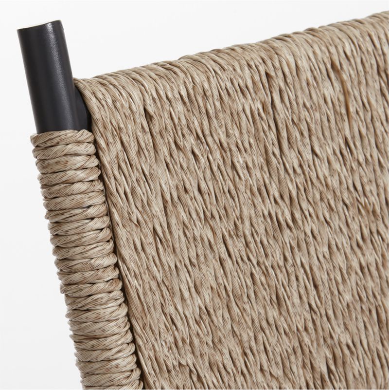 San Onofre Folding Outdoor Wicker Dining Chair - image 7 of 12