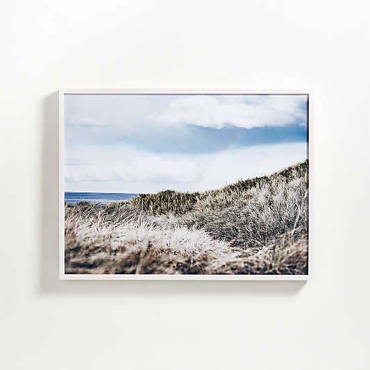 "Sand Dune" Framed Photographic Wall Art Print 40"x30" by Annie Spratt