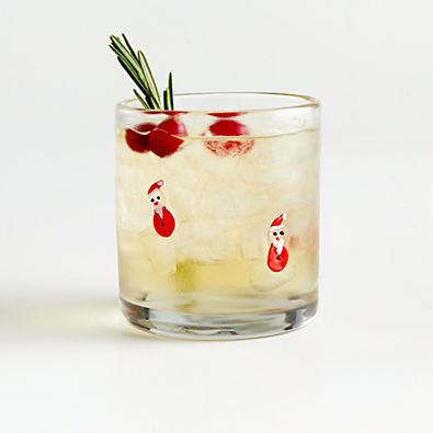 View Santa Double Old-Fashioned Glass details