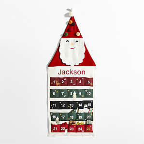 Bulk 80 Pc. Personalized Rectangular Santa, Lights, Christmas Tree