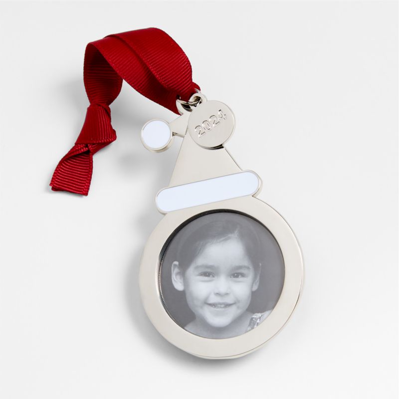 Santa Hat 2024 Frame Christmas Ornament - image 0 of 1