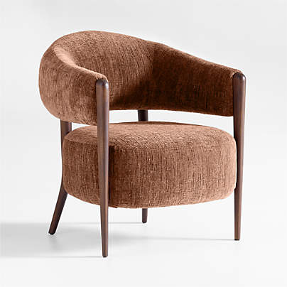 Santi Wood Accent Chair
