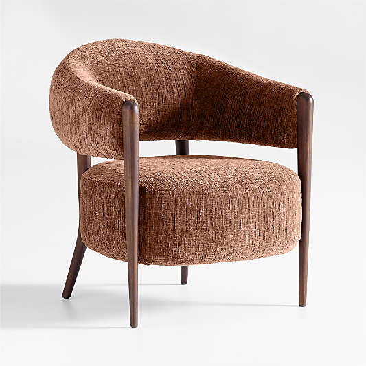 Santi Wood Accent Chair