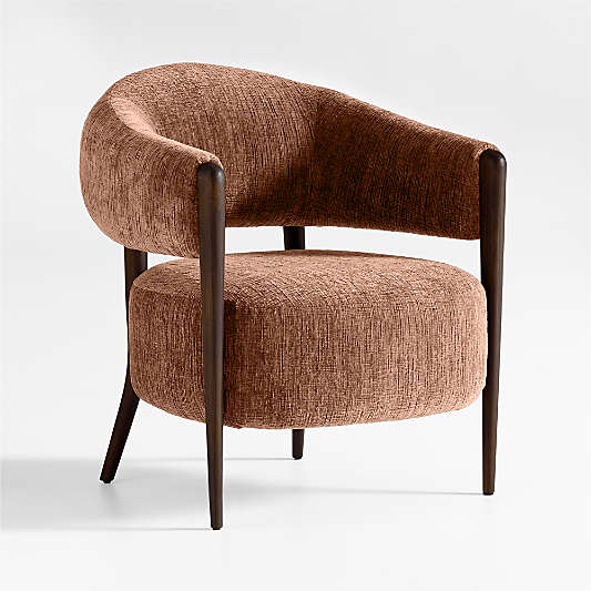 Santi Wood Accent Chair
