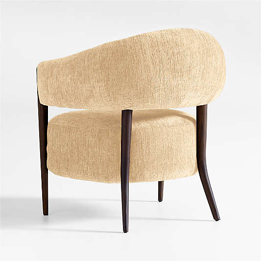 Santi Wood Accent Chair