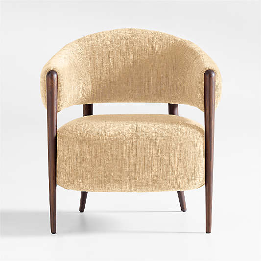Santi Accent Chair with Ottoman