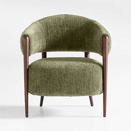 Santi Accent Chair with Ottoman