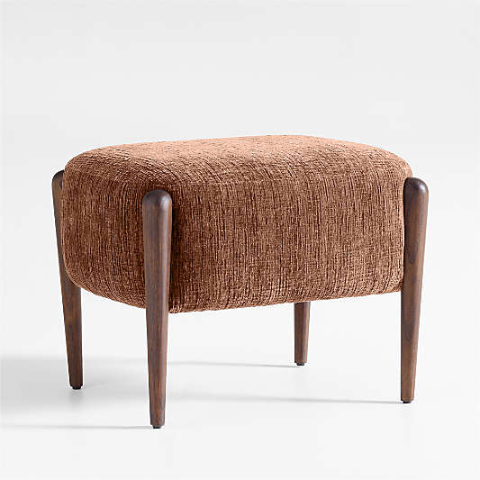 Santi 21.75" Wood Ottoman