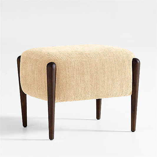 Santi 21.75" Wood Ottoman