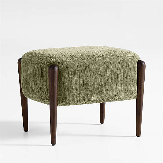Santi 21.75" Wood Ottoman