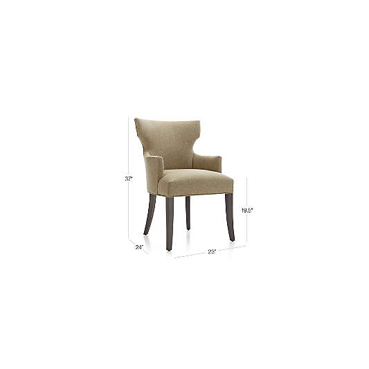 Sasha Upholstered Dining Arm Chair