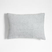 Aurea Chenille 22x15 Yellow Throw Pillow with Feather Insert by Athena Calderone