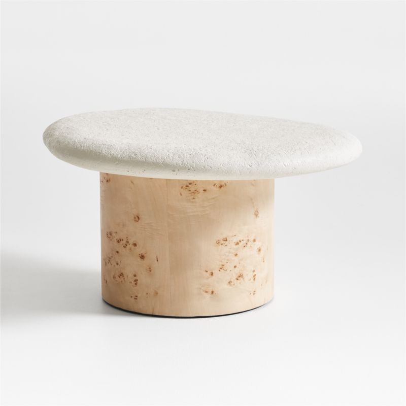 Sassolino Burl Wood Nesting Tables by Athena Calderone