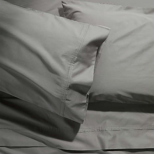 400 Thread Count Sateen Dark Grey Full Sheet Set