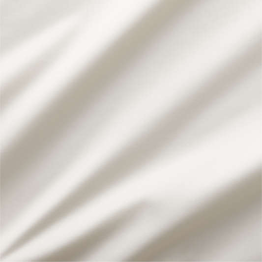 Favorite Organic Cotton Sateen Ivory Bed Sheet Sets