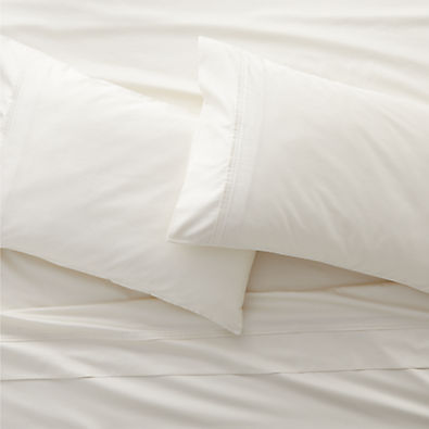 View 400 Thread Count Sateen Ivory King Sheet Set details