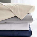 View 400 Thread Count Sateen White California King Sheet Set - image 6 of 8