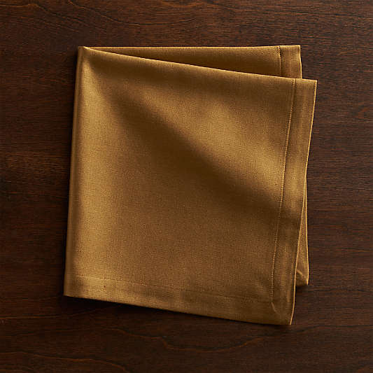 Sateen Gold Cloth Dinner Napkin