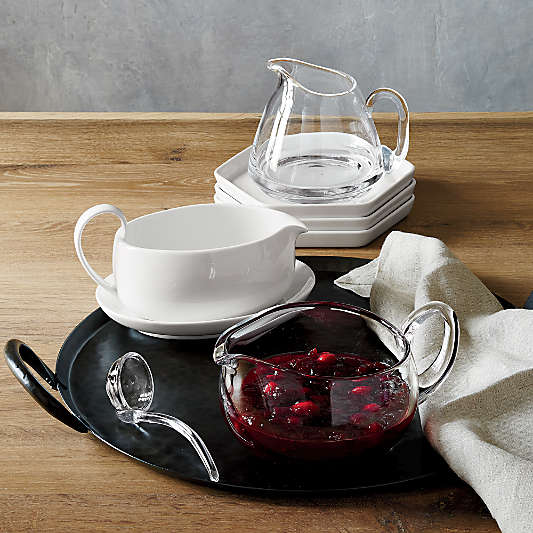 Deluxe Glass Ladle for Gravy Boat