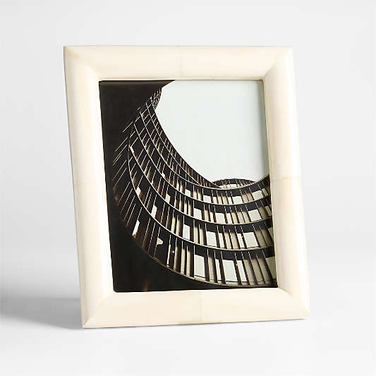 Sausalito Bone Resin 8x10 Picture Frame