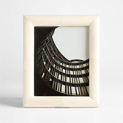 Sausalito Bone Resin 8x10 Picture Frame