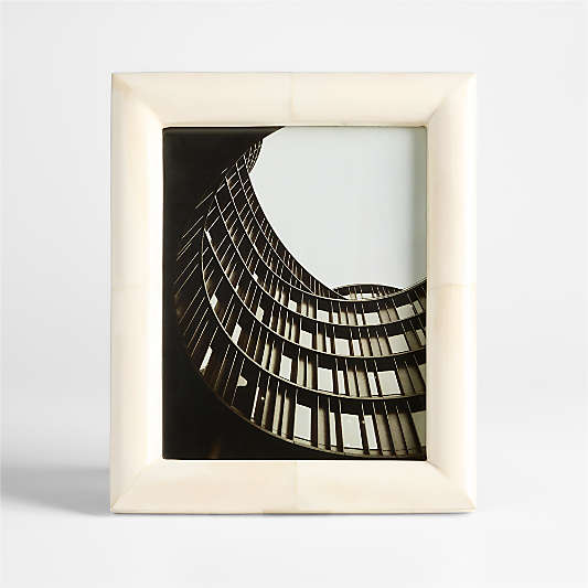 Sausalito Bone Resin 8x10 Picture Frame