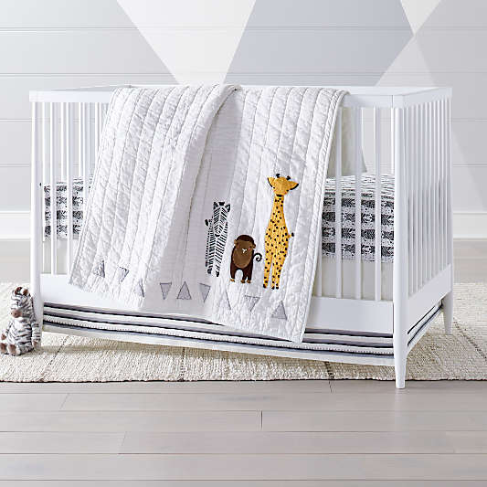 Safari Zebra Crib Bedding, 3-Piece Set