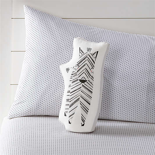 Safari Zebra Throw Pillow