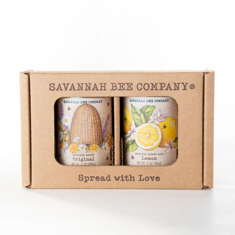 Savannah Bee Co Whipped Honey Duo: Original and Lemon Honey - image 1 of 3