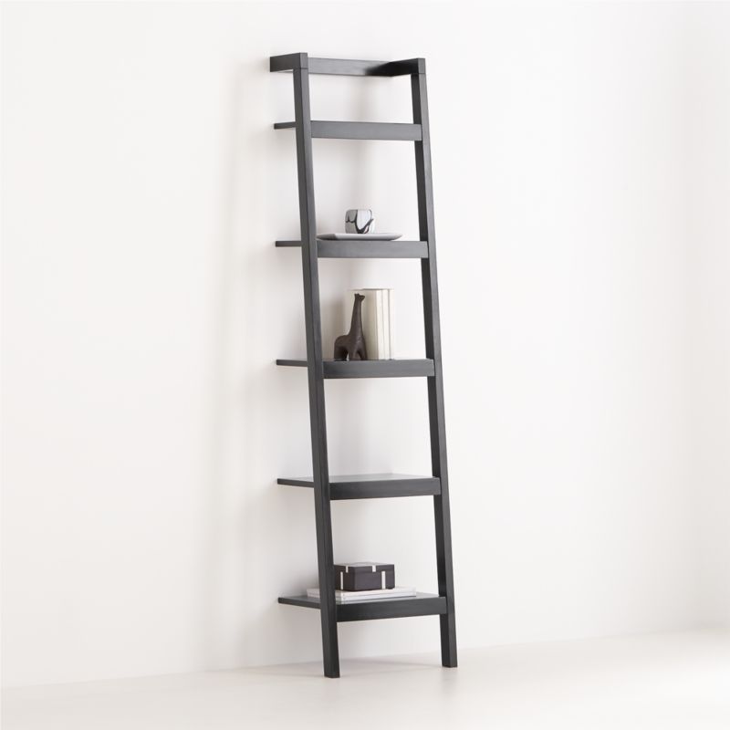 Skinny ladder store bookshelf