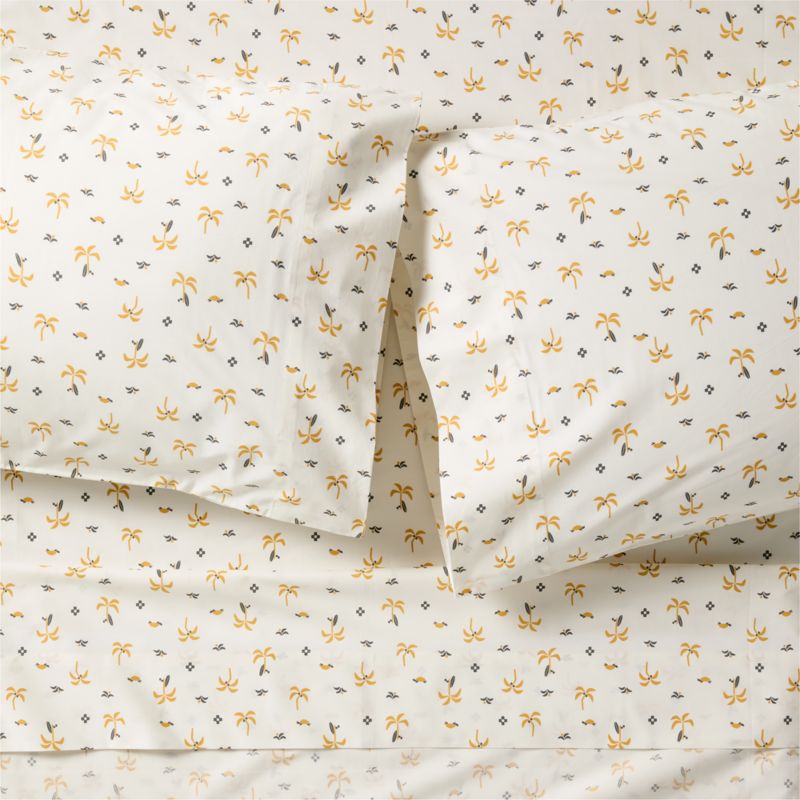 Stay Cool Baja Sunset Organic Cotton Kids Full Sheet Set - image 0 of 3