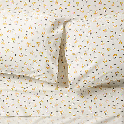 Stay Cool Baja Sunset Organic Cotton Kids Full Sheet Set