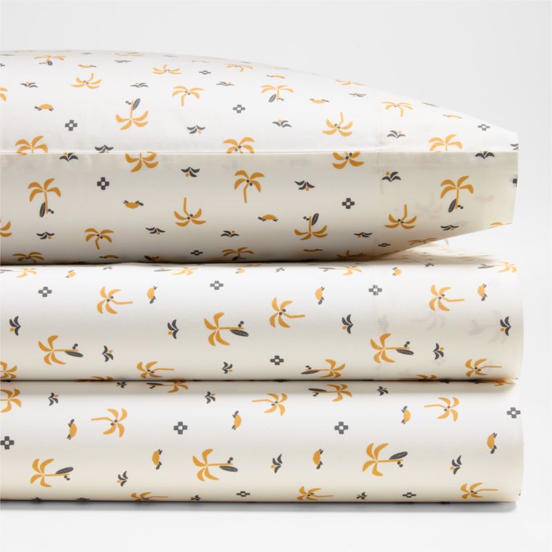 Stay Cool Baja Sunset Organic Cotton Kids Full Sheet Set - image 2 of 3