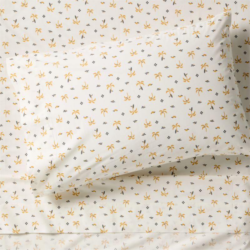 Stay Cool Baja Sunset Organic Cotton Kids Twin Sheet Set - image 0 of 4