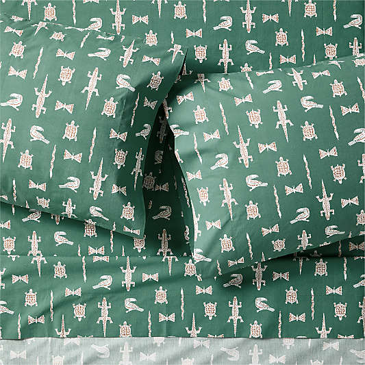 Stay Cool Samba 100% Organic Cotton Kids Twin Sheet Set