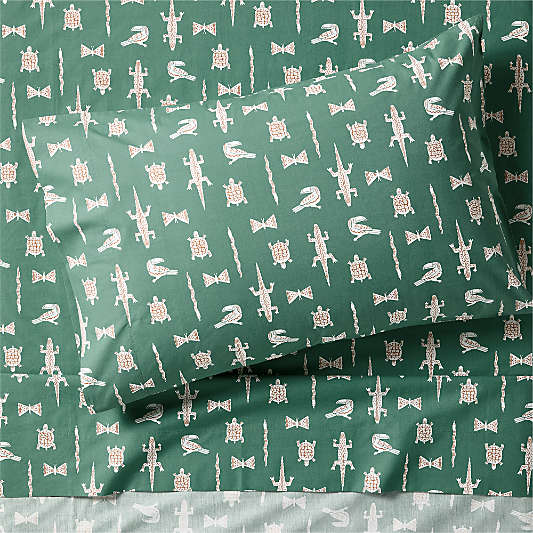 Stay Cool Samba 100% Organic Cotton Kids Twin Sheet Set