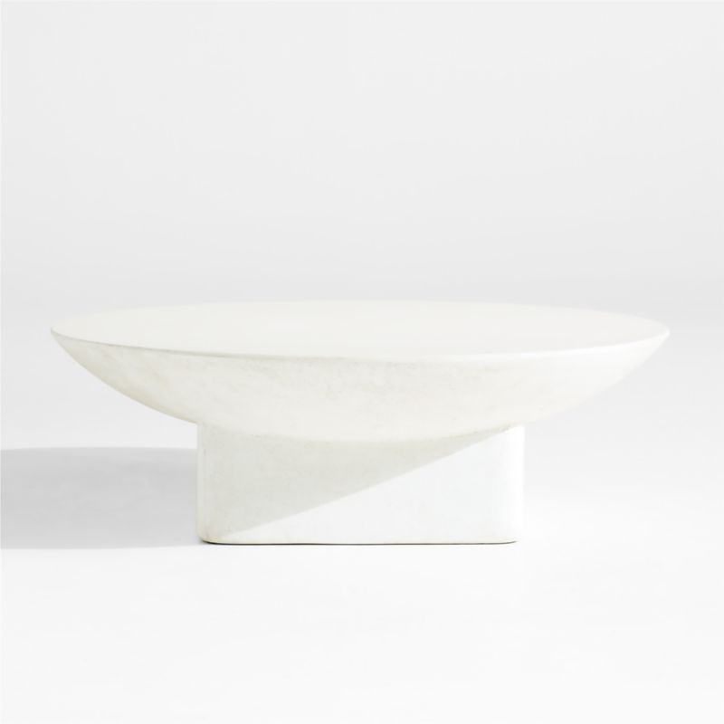 Marfa 40" Outdoor Concrete Coffee Table