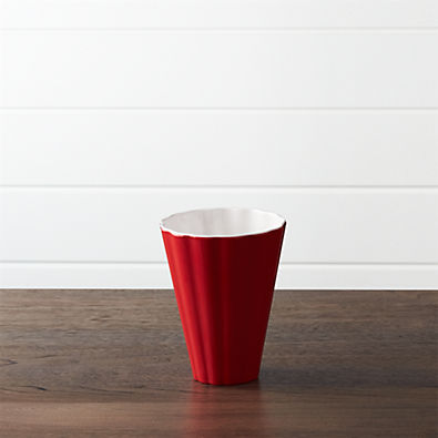 View Scalloped Melamine Popcorn Cup details