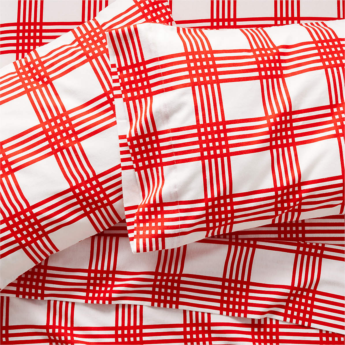plaid flannel pillowcases