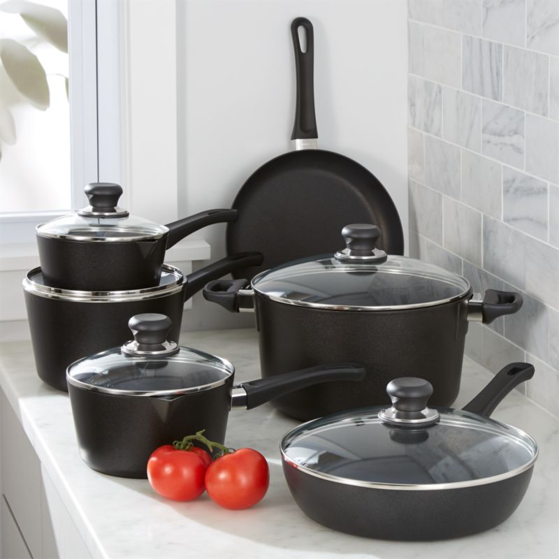 SCANPAN Classic 11-Piece Cookware Set + Reviews | Crate & Barrel